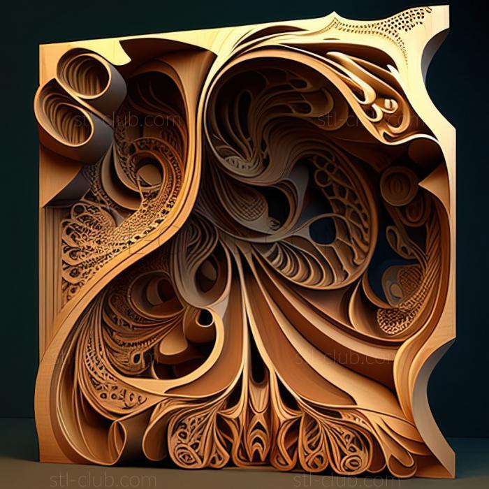 3D model st fractals (STL)